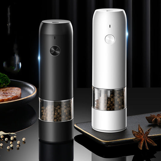 Rechargeable Electric Pepper And Salt Grinder One-Handed